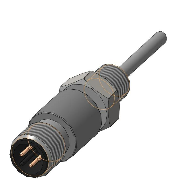 Чертеж Датчик температуры TURCK TP103A-G1/8-H1141-L024
