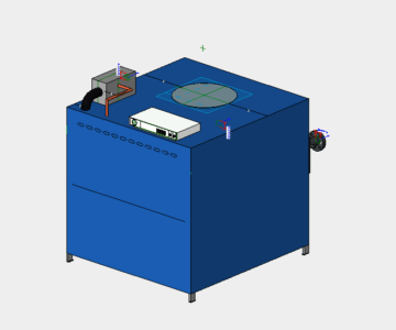 3D модель Котел Rossen RSA 400 rfa