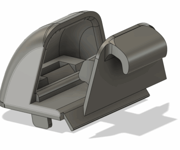 3D модель Крючок шторки Acura