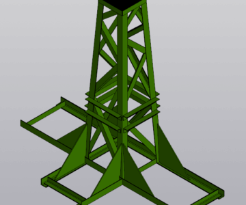 3D модель Ставлюга на Зерновоз