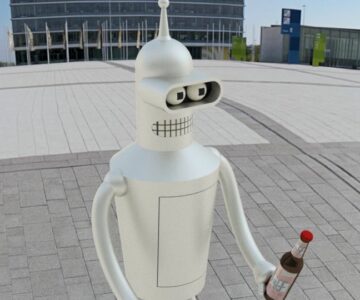 3D модель Бендер Футурама