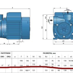 3D модель Насос Pedrollo PQm-80