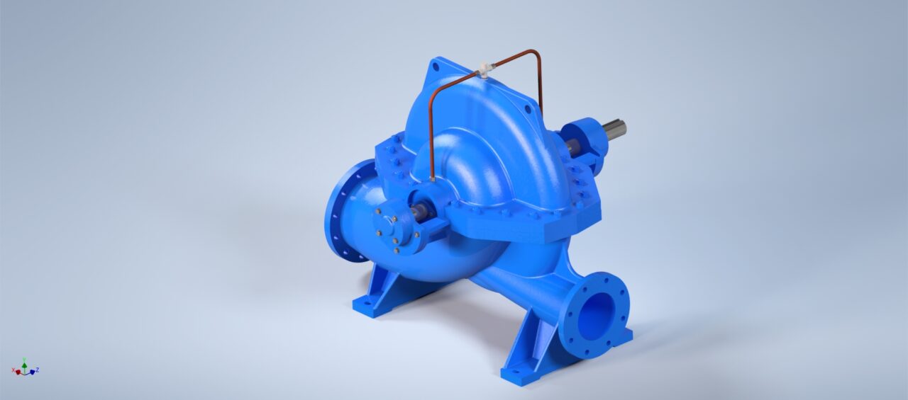 3D модель Насос CNP NSC 200-150-570