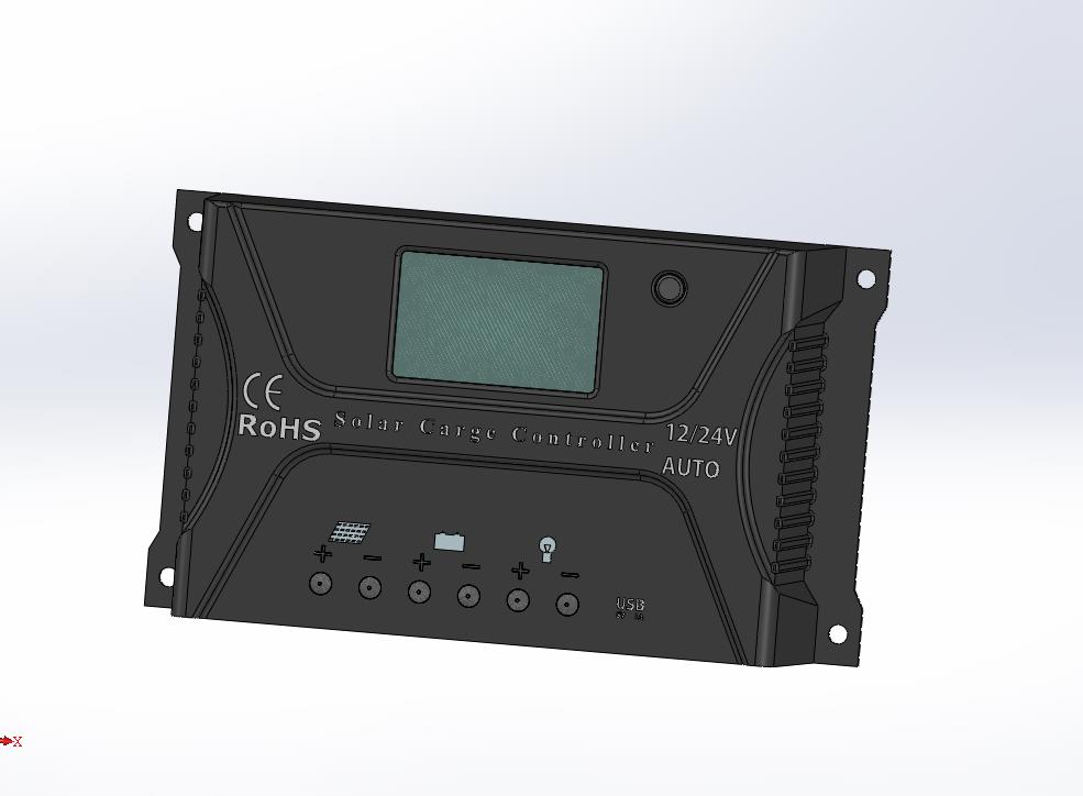 3D модель Контроллер заряда SR-HP2420