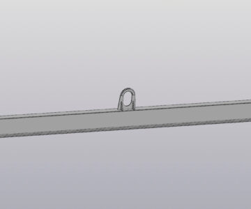 3D модель Траверса 6150х300х703мм