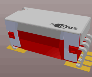 3D модель Герконовое реле COTO 9814-05-20 3D-модель