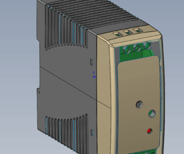 3D модель Блок питания MDR-40-24