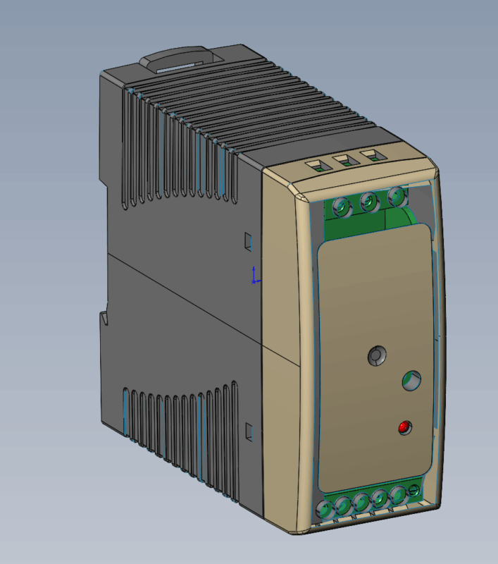 3D модель Блок питания MDR-40-24