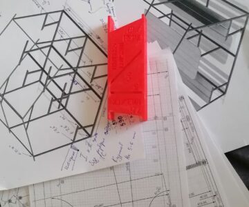 3D модель Шаблон для распилки профтруб на 2й вариант Беседки.