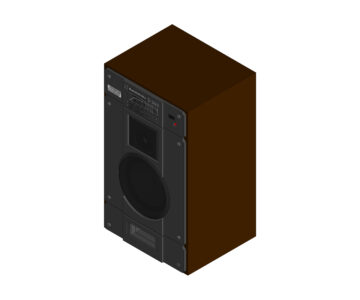3D модель АС Radiotehnika S30B Сг3.843.055 ТУ (10.1991г.)