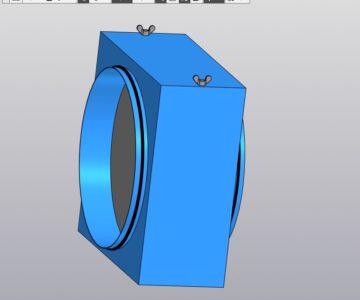 3D модель Кассетный фильтр-FKS 100, FKS 125, FKS 160, FKS 200, FKS 250, FKS 315
