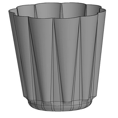 3D модель Ваза (горшок для цветов)