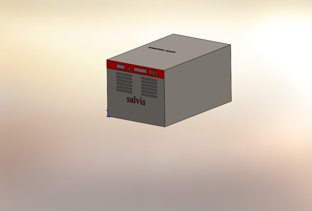 3D модель Установочние модели пароконвектоматов SALVAS