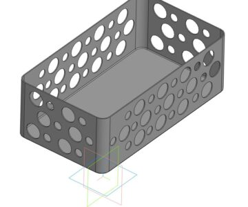 3D модель Коробка для мелочей 205х115х69 мм