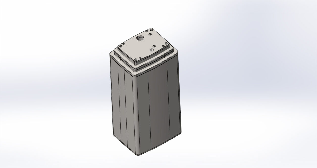 3D модель Линейный привод Linak BL1
