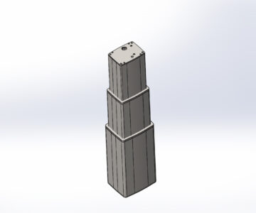 3D модель Линейный привод Linak BL1