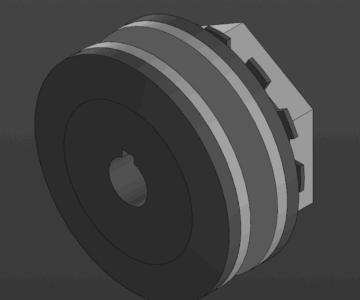 3D модель Муфта ограничитель крутящего момента BML 200-3
