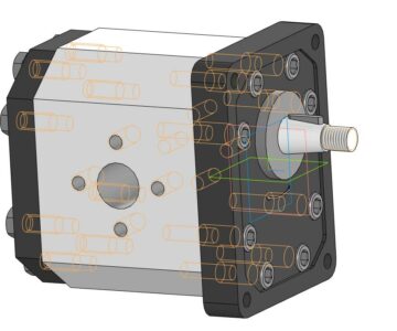 3D модель Насос Hydro-Pack 3группы 50см3 30C50x146HF