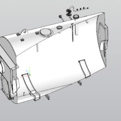 3D модель Котел тт 200 4тпч 8 бар