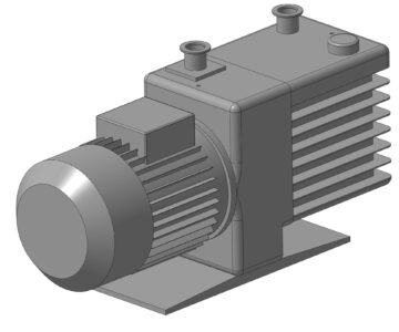 3D модель Пластинчато-роторный насос MVP-24