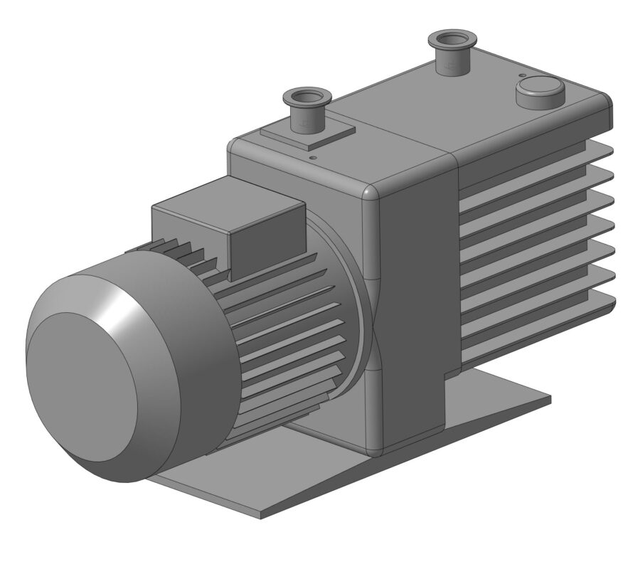 3D модель Пластинчато-роторный насос MVP-24