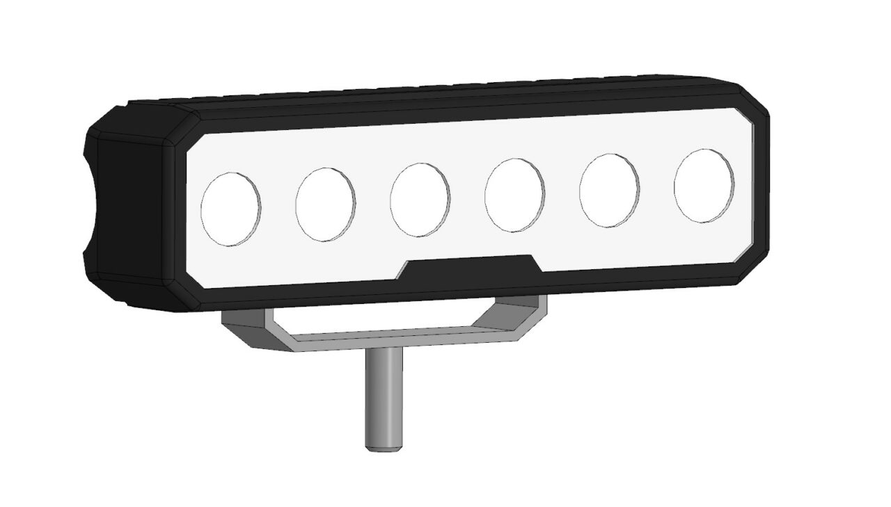 3D модель Рабочая фара osram wl vx150-wd