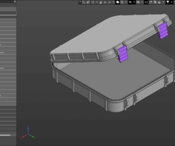 3D модель Параметрический кейс Rugged Box
