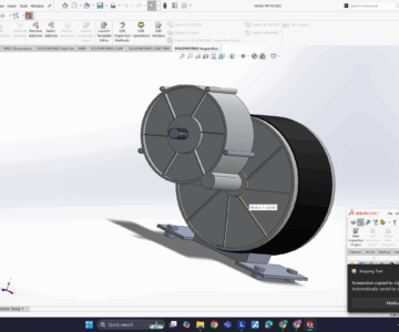 3D модель Двигатель MY1016Z2