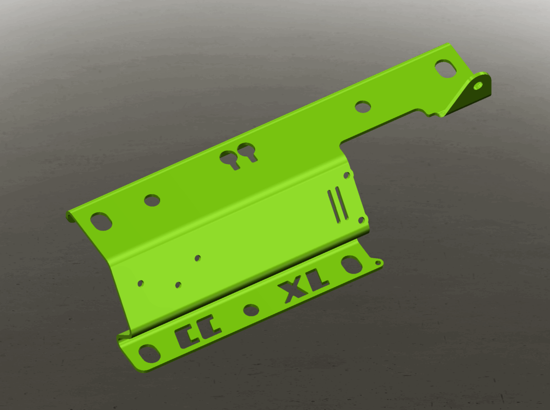 3D модель Крышка корпуса cornckreker Claas.