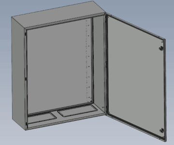 3D модель Шкаф DKC ST 1000х800х300 IP65-IP66 IK10, R5ST1083