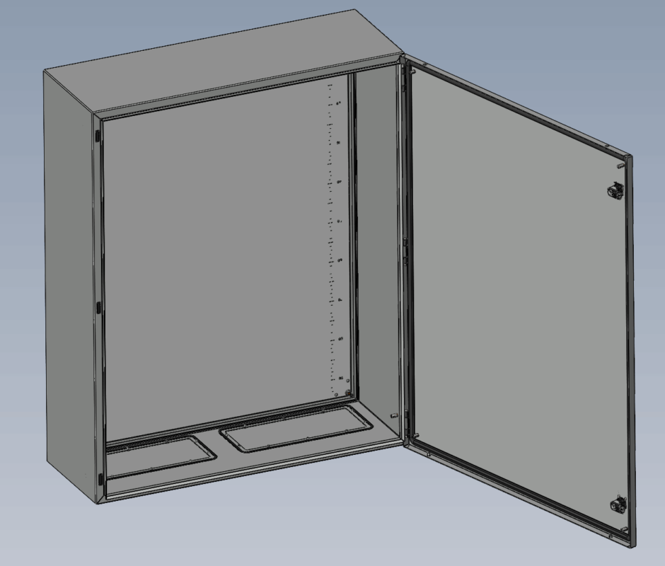 3D модель Шкаф DKC ST 1000х800х300 IP65-IP66 IK10, R5ST1083