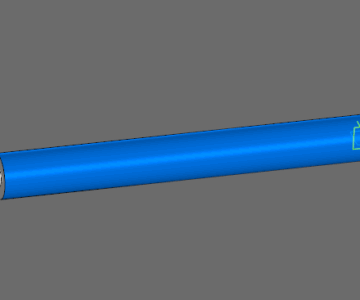 3D модель Гидроцилиндр ГЦ80.40.630.930-3.22