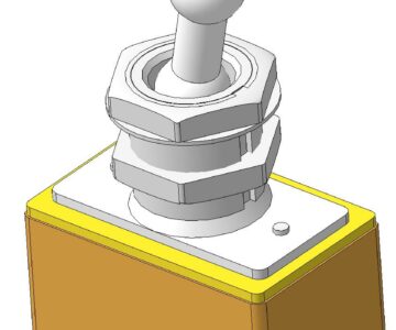 3D модель Тумблер Т3-В ВРО.360.007ТУ