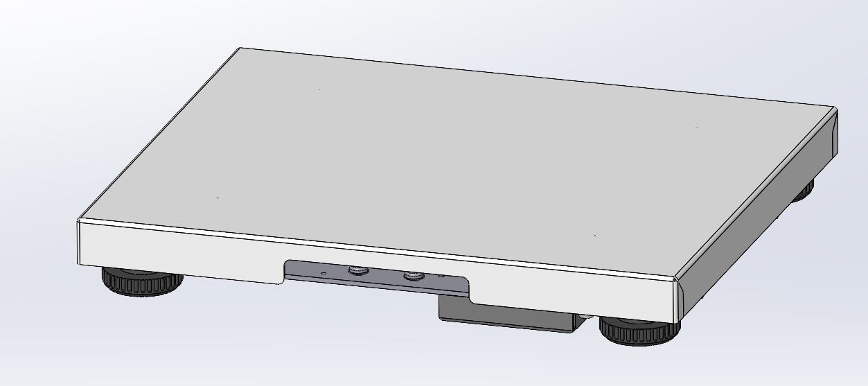 3D модель Весы Слим 300 Ю ДП1