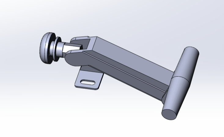 3D модель Фиксатор МТЗ рамки боковой (80-6708960)