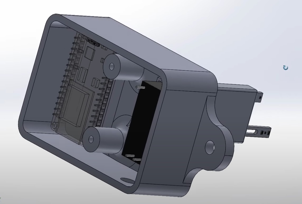 3D модель Корпус для модуля анемометра CGAnem