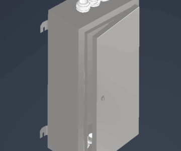 3D модель Корпус ЯРВ  600*160*295