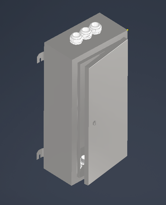 3D модель Корпус ЯРВ  600*160*295