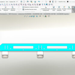 3D модель Силовой багажник ВАЗ 2121