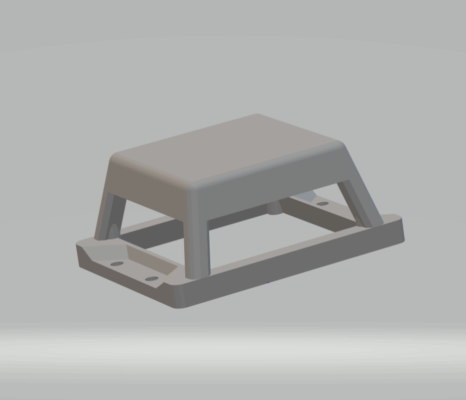 3D модель Крышка отбойник для лазерного уровня.