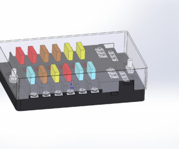 3D модель Блок предохранителей 12V 12-контактный SZ-OZQ6-I500180934