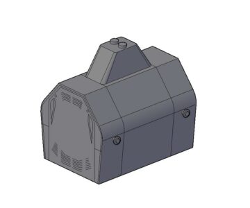 3D модель 3D модель вальцевого станка DAVE 4x250x1000