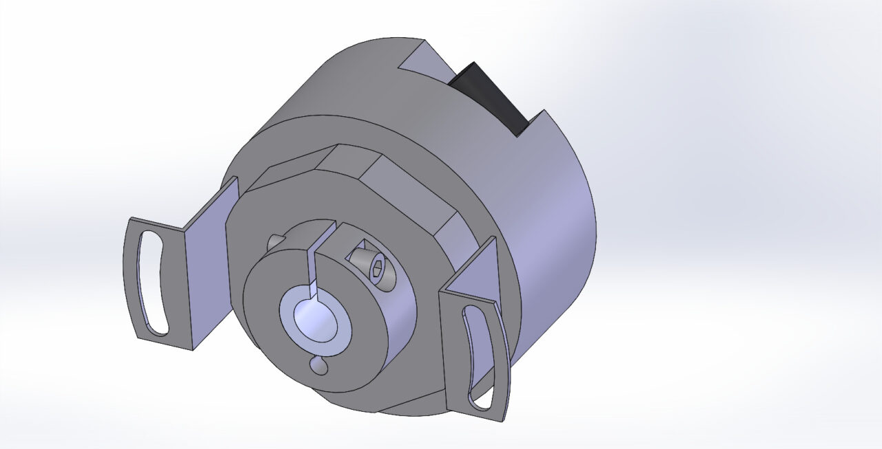 3D модель Энкодер абсолютный KM42-S6S19R D-000