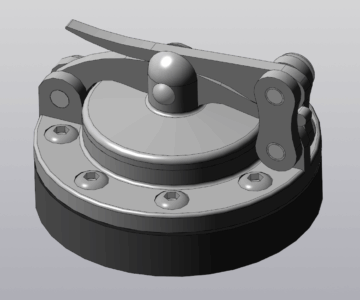 3D модель Горловина бензобака Gas-Cap