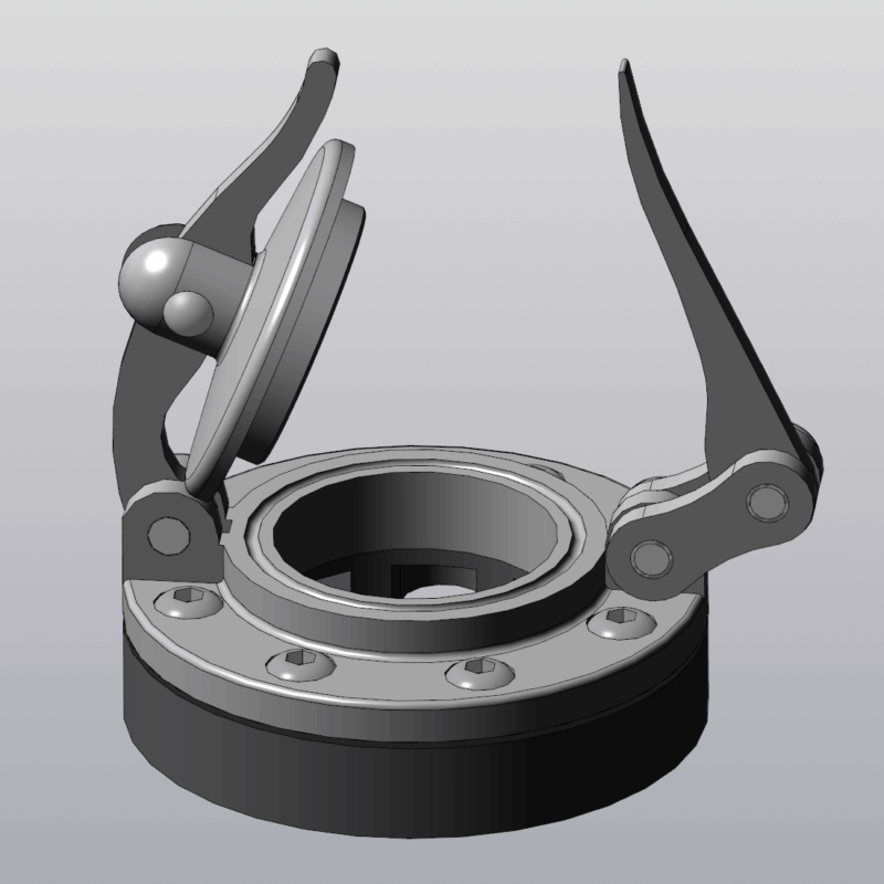 3D модель Горловина бензобака Gas-Cap