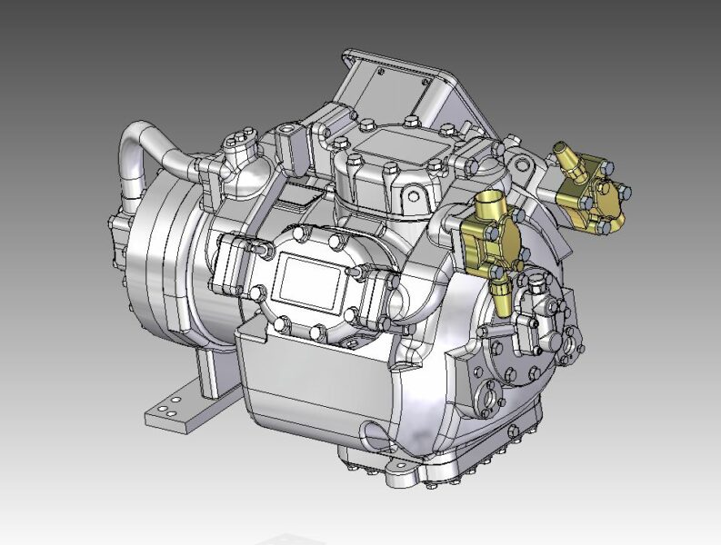Компрессор BONSO 2800 - Чертежи, 3D Модели, Проекты, Насосы и насосные ...