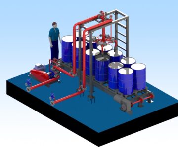 3D модель Фасовка битума и нефтепродуктов