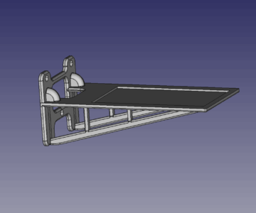 3D модель 3D модель полочка для блока питания модель: SPS3010-2KD
