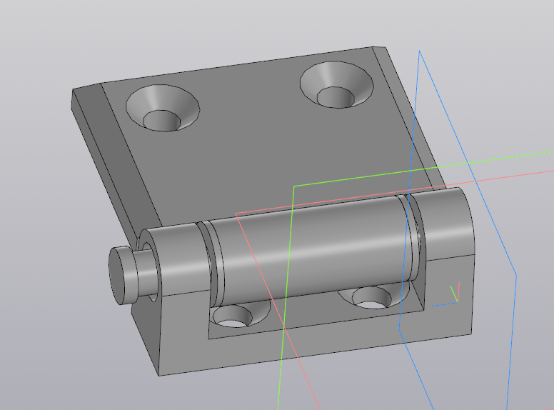 3D модель Петля MK.10.1.2.10