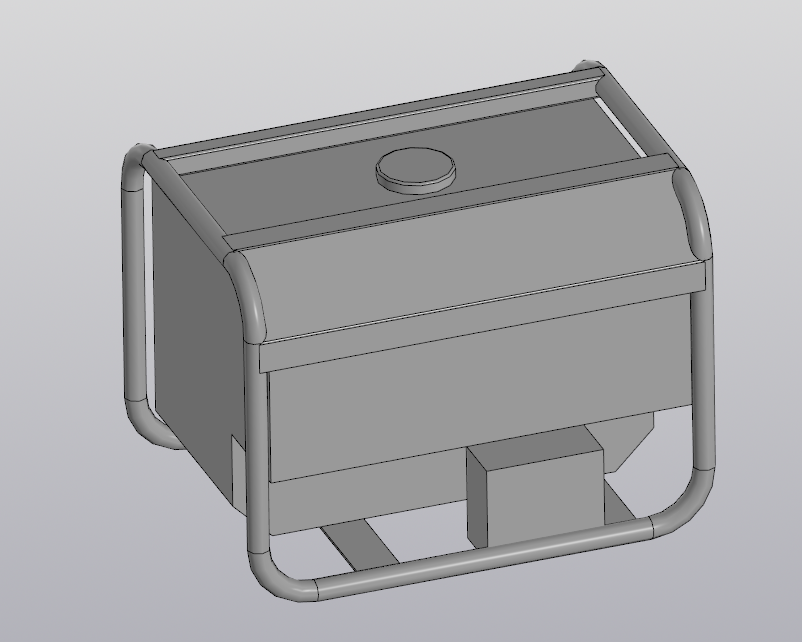 Чертеж Генератор бензиновый Fubag BS 3300 A ES